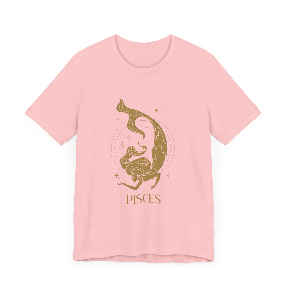 Pisces Constellation Zodiac Unisex Jersey Short Sleeve Tee