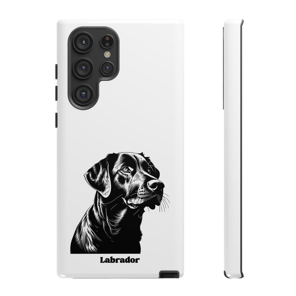 Black Lab Protective Phone Case