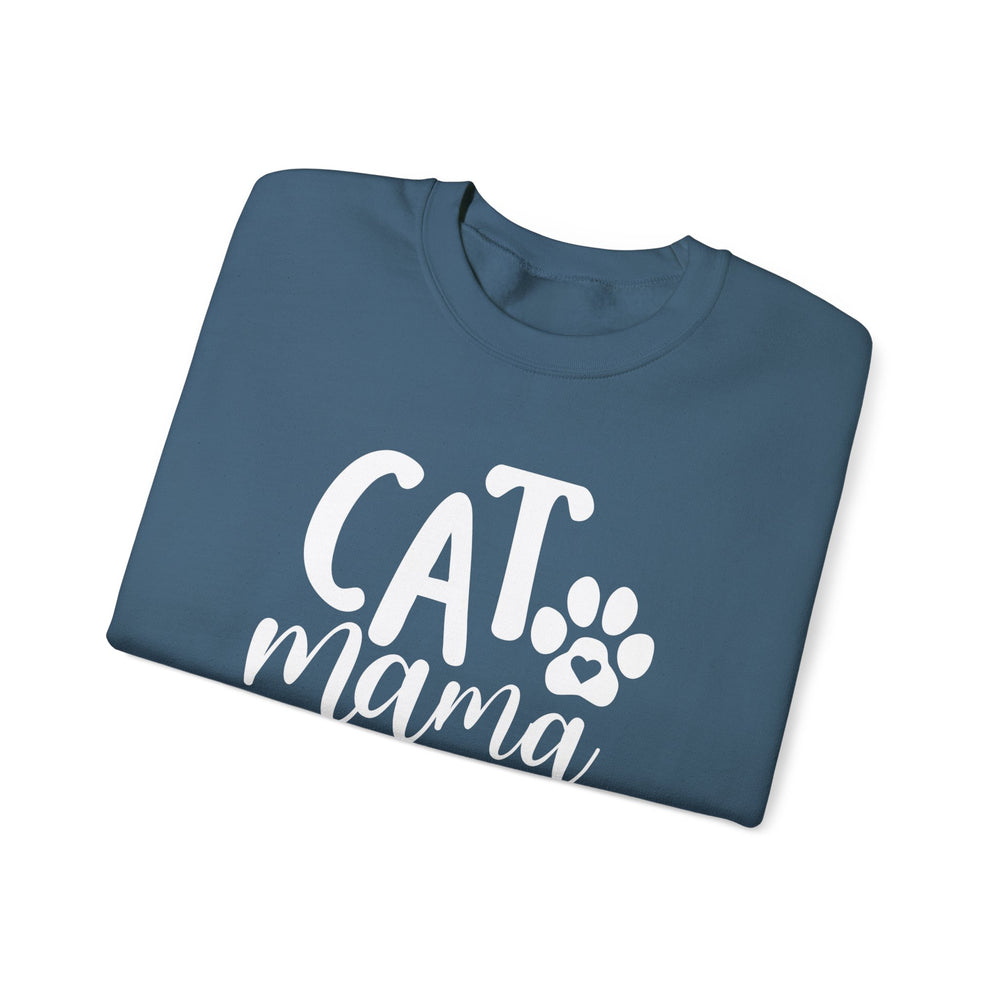 Cat Mama Crewneck Sweatshirt