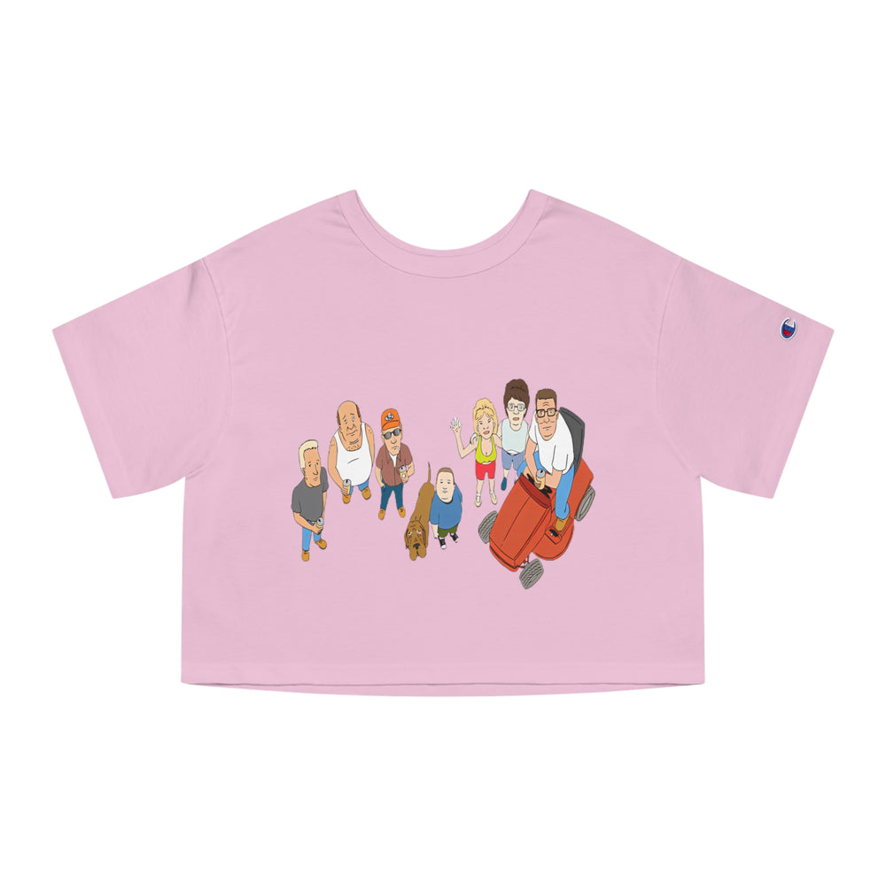 King Of The Hill Characters Champion Women's Heritage Cropped T-Shirt KOTH