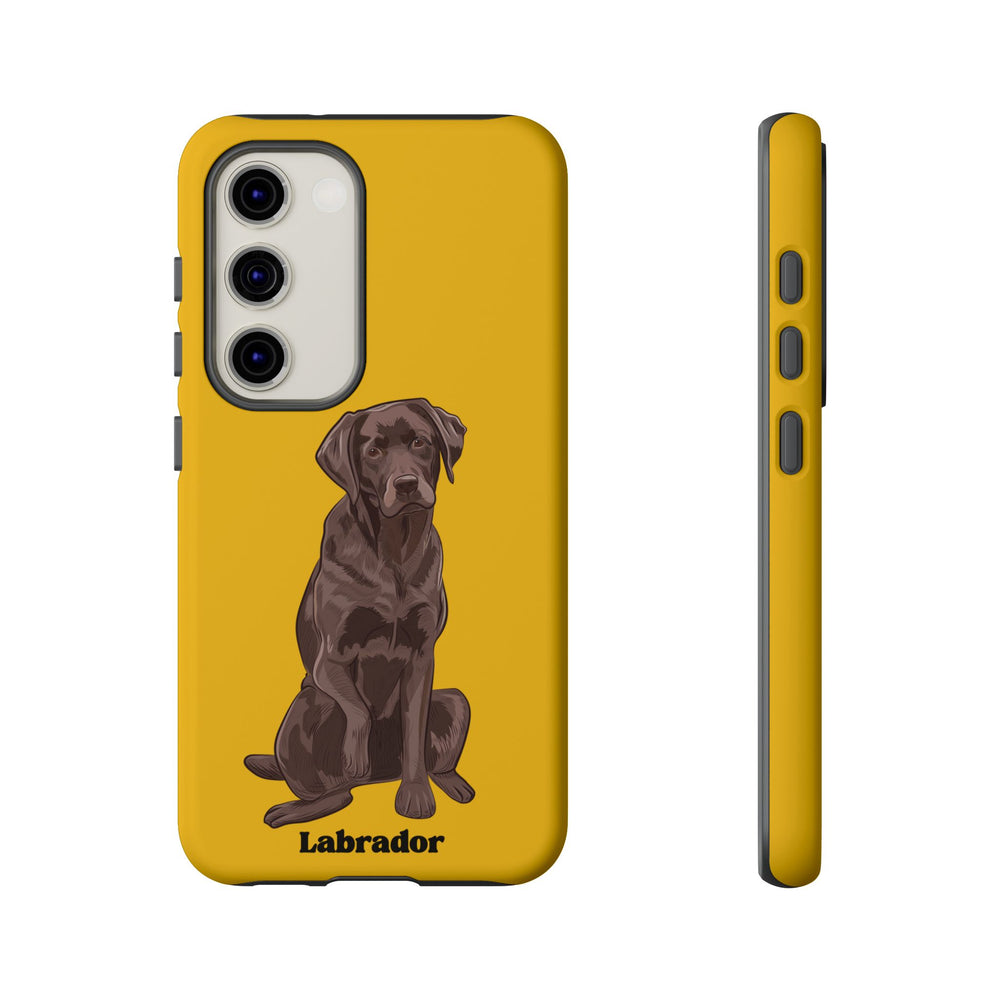 Chocolate Lab Protective Phone Case