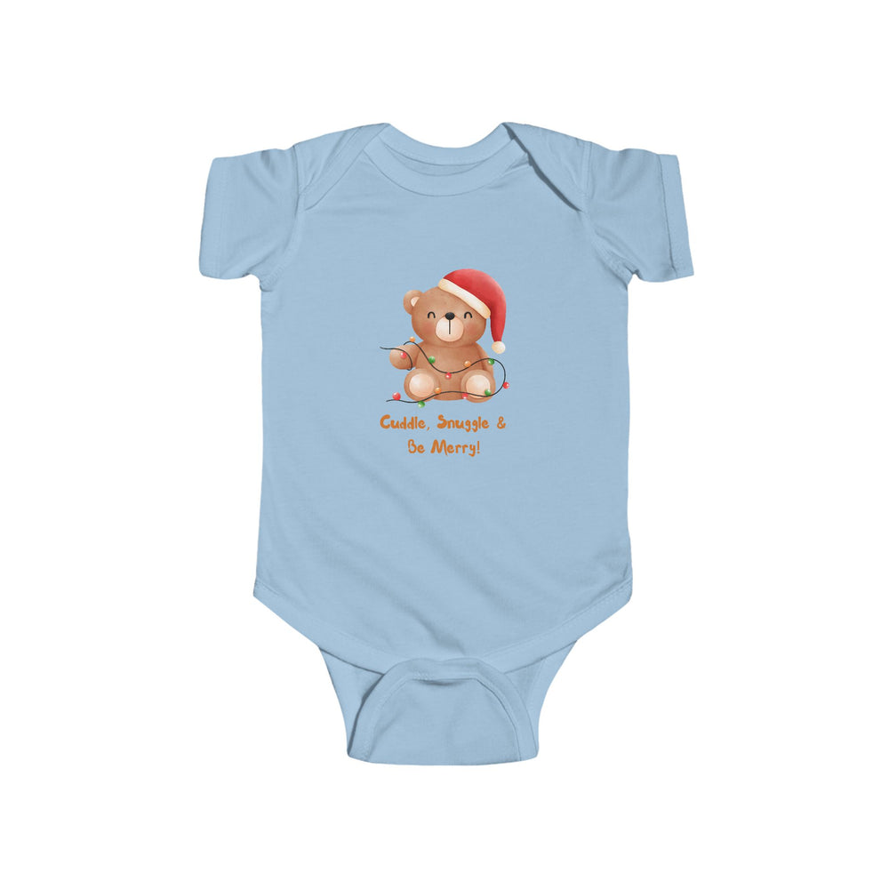 Cuddle, Snuggle and Be Merry Infant Onesie