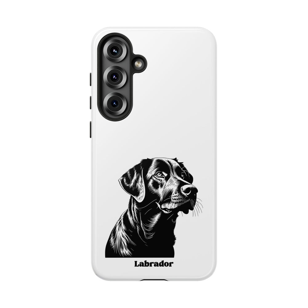 Black Lab Protective Phone Case