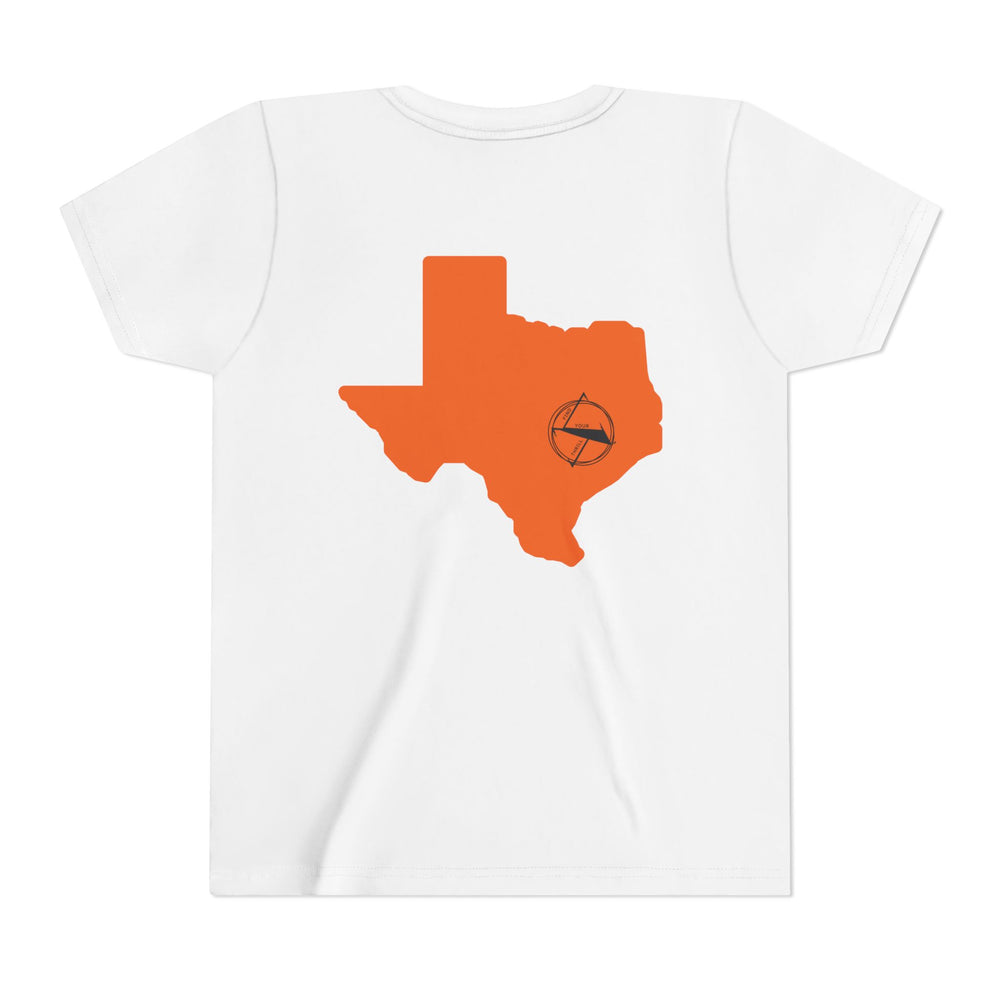 🤠 FYT ATX Youth Short Sleeve Tee – Texas State with ATX Circle Marker 🌟