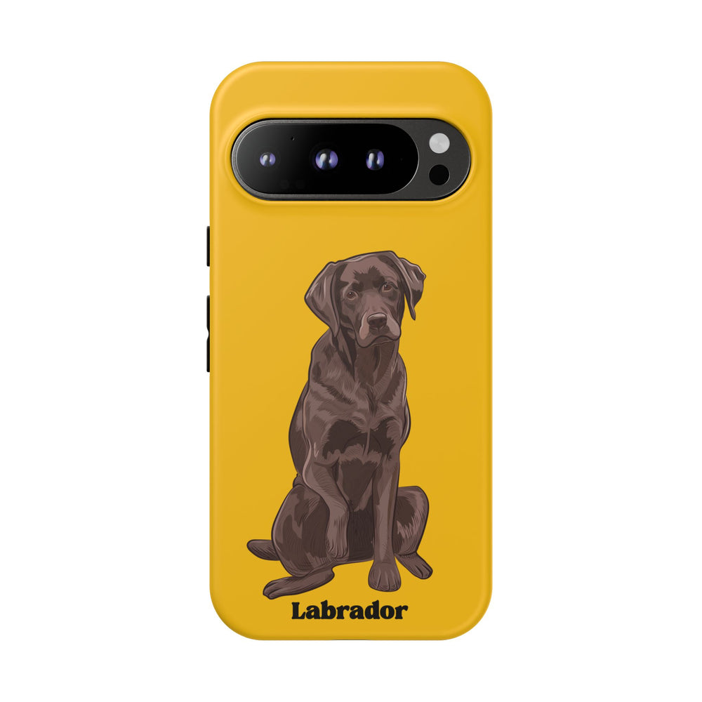 Chocolate Lab Protective Phone Case