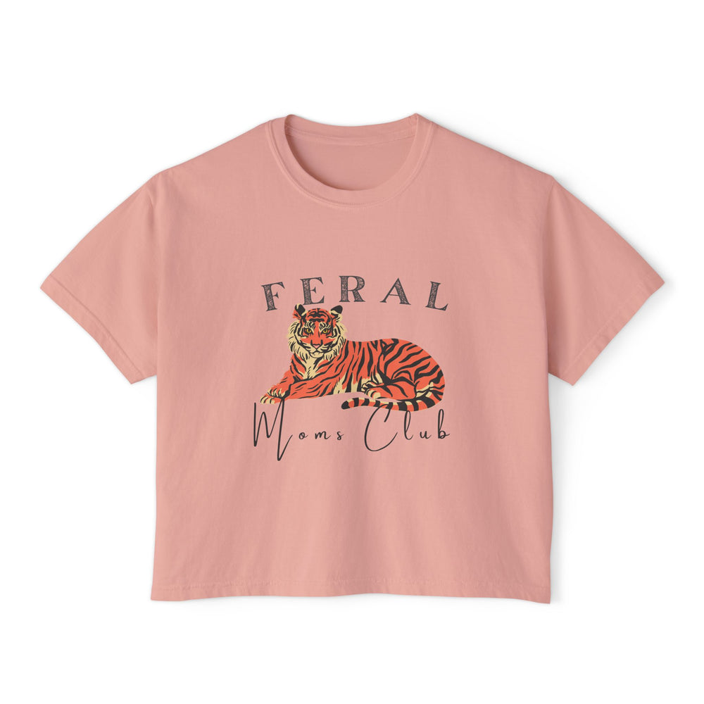 Feral Mom's Club Women's Boxy Tee