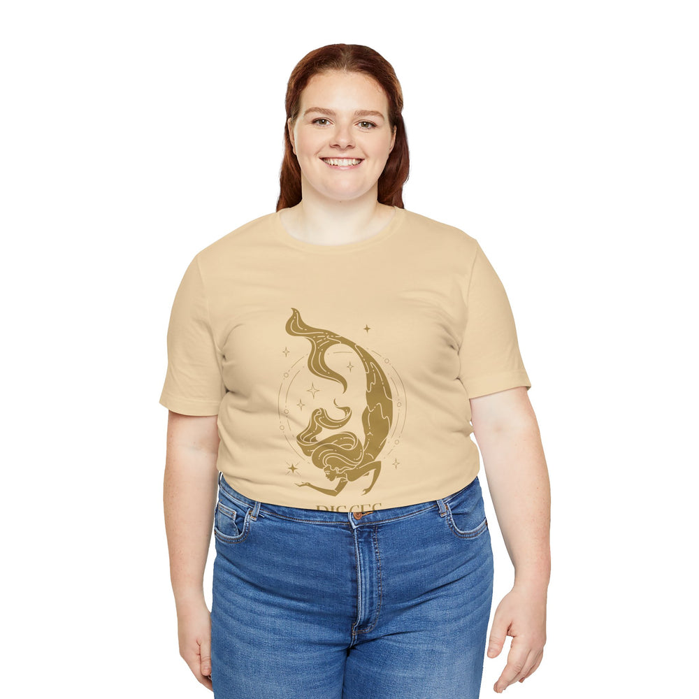Pisces Constellation Zodiac Unisex Jersey Short Sleeve Tee