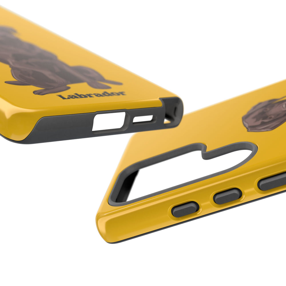 Chocolate Lab Protective Phone Case