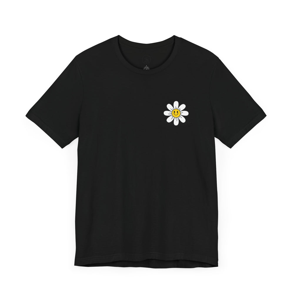 Smiling Daisy Men's Jersey Tee - Casual Summer Vibes