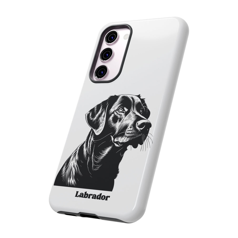 Black Lab Protective Phone Case