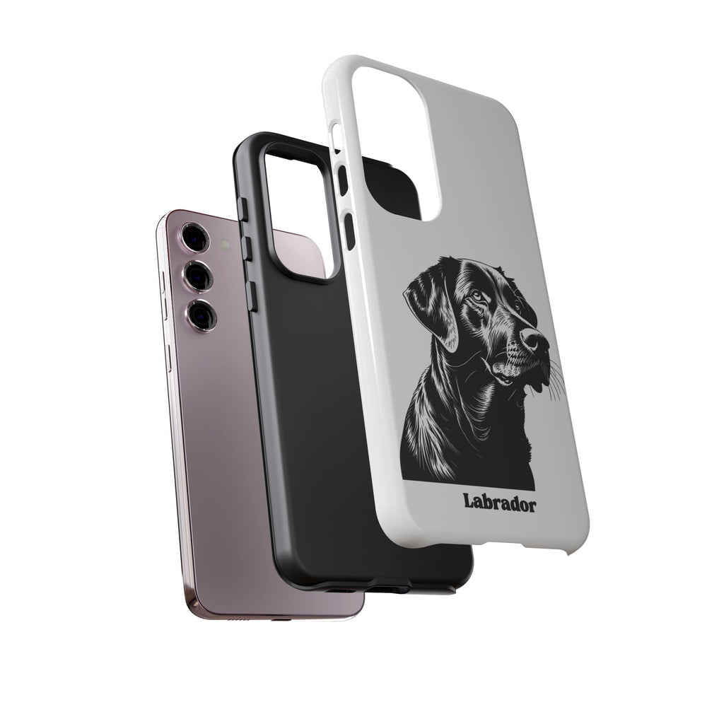 Black Lab Protective Phone Case