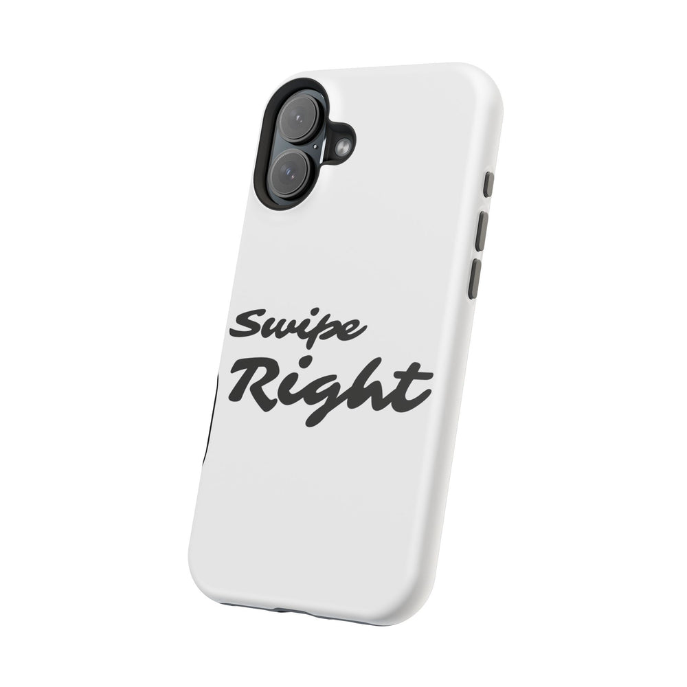Swipe Right iPhone 16, 15 Magnetic Tough Cases - A Perfect Match for Your iPhone