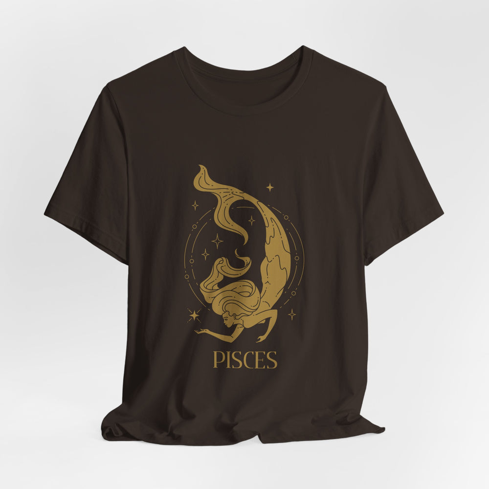 Pisces Constellation Zodiac Unisex Jersey Short Sleeve Tee