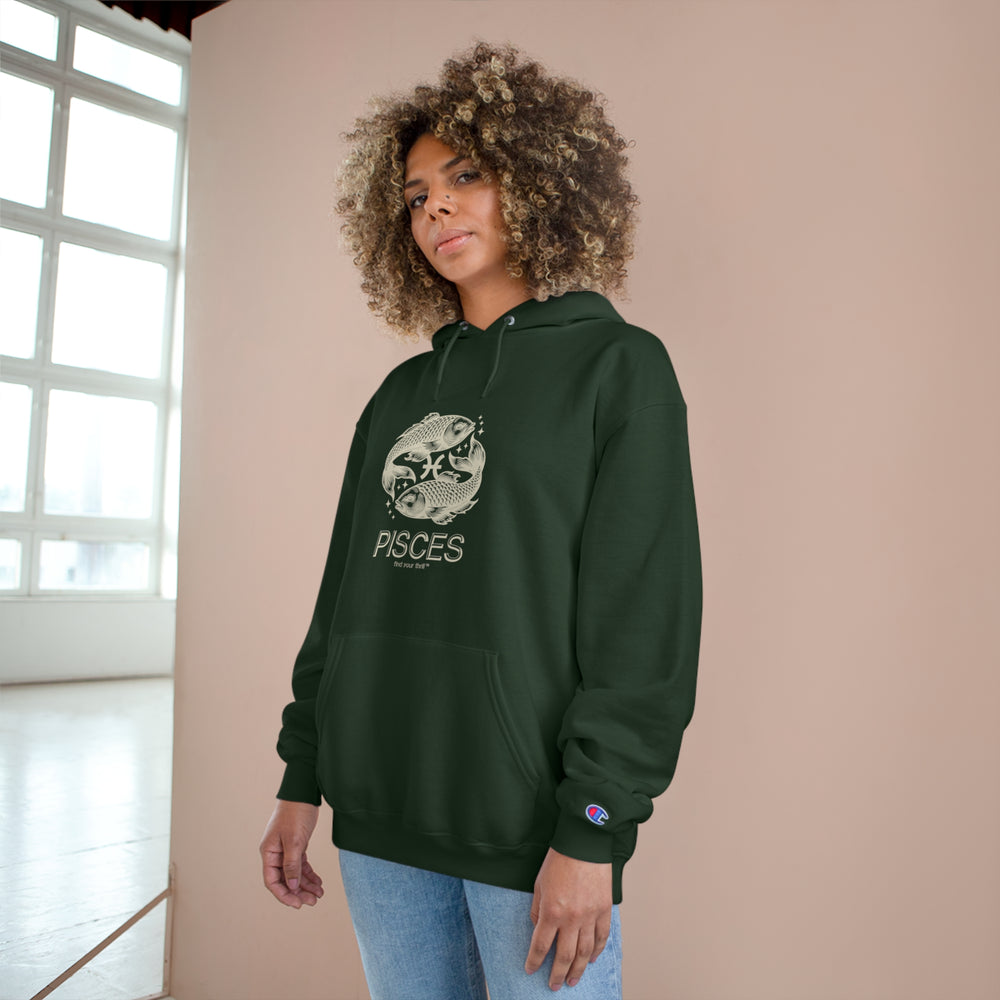 Pisces Champion Hoodie