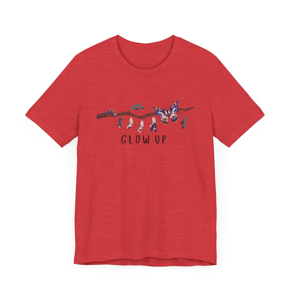 Glow Up Butterflies Jersey Short Sleeve Tee