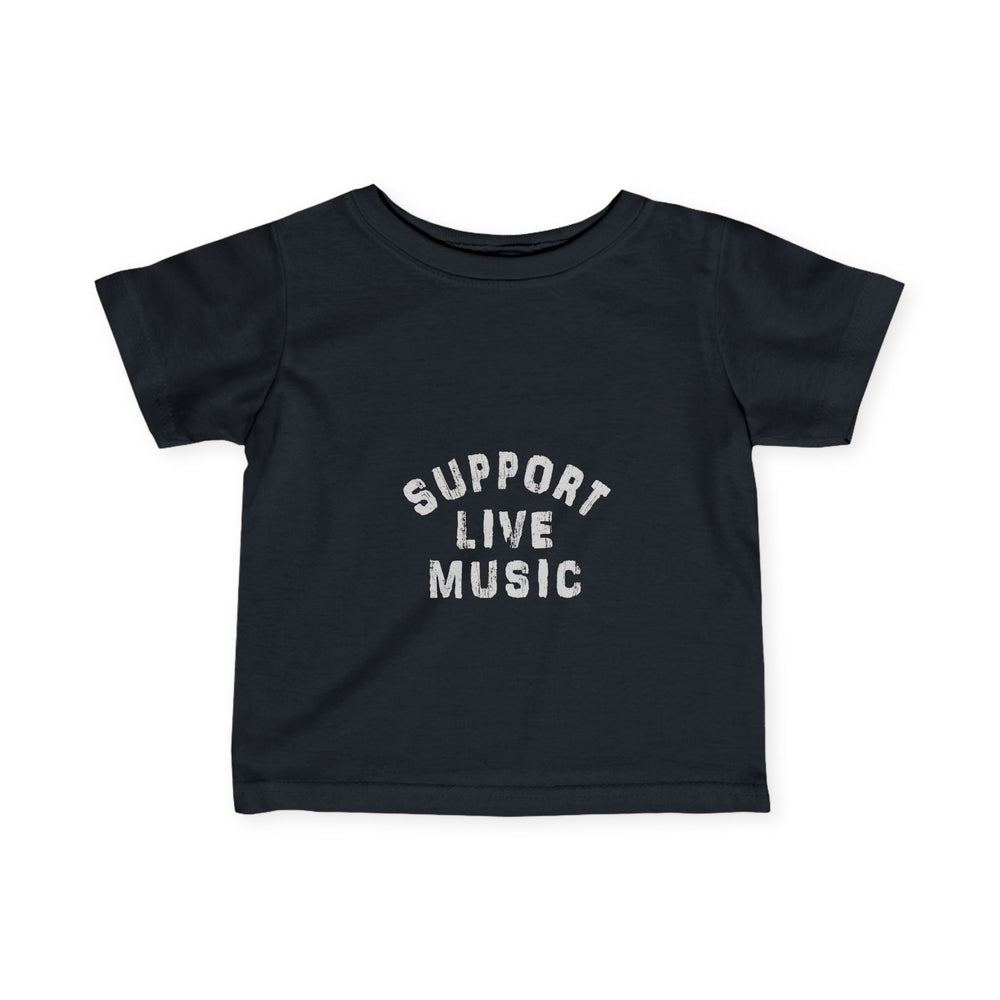 Support Live Music Infant Fine Jersey Tee