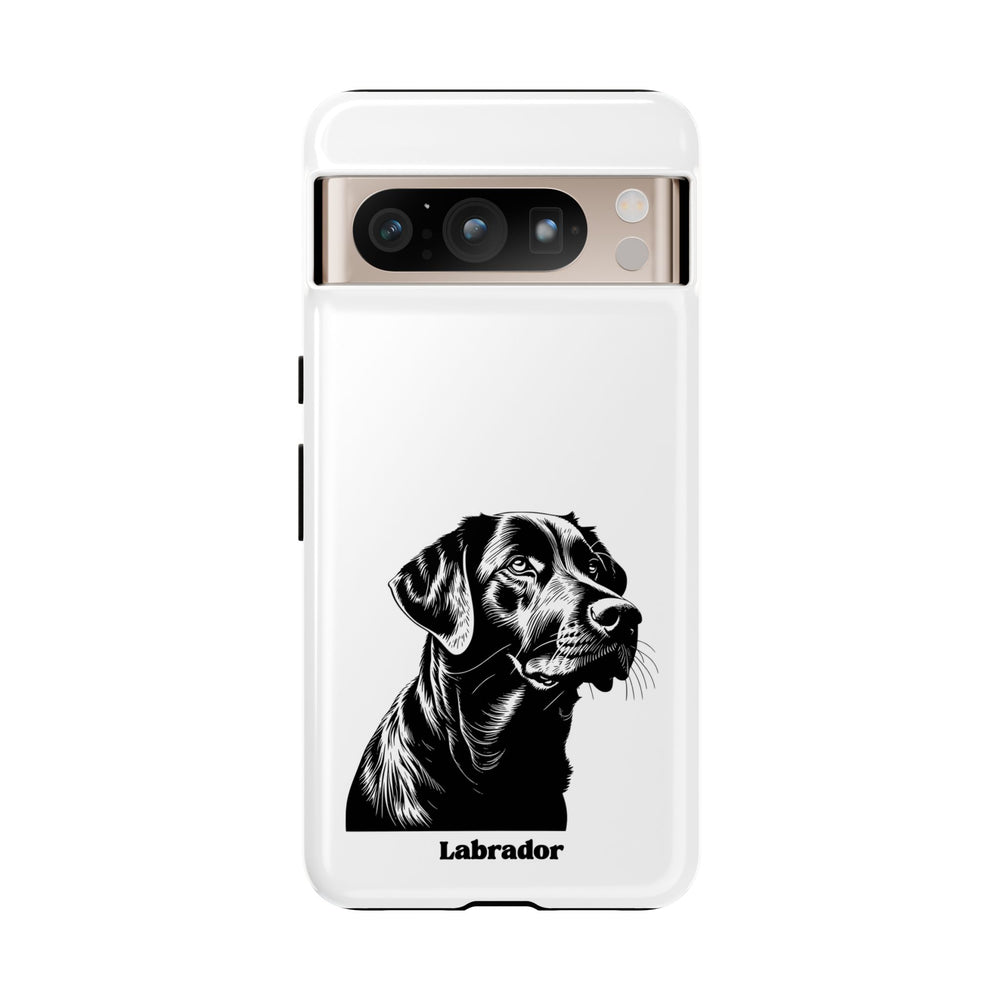 Black Lab Protective Phone Case