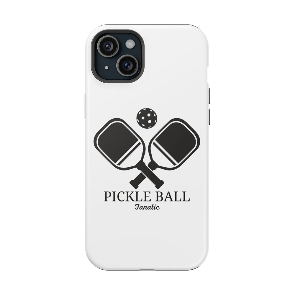 Pickleball Fanatic iPhone 15, iPhone 16 Magnetic Tough Cases
