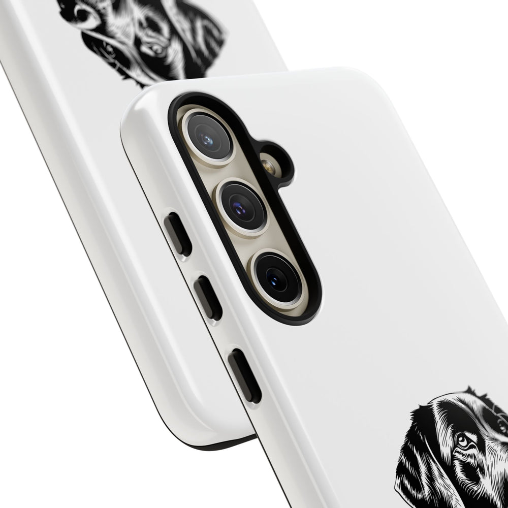 Black Lab Protective Phone Case