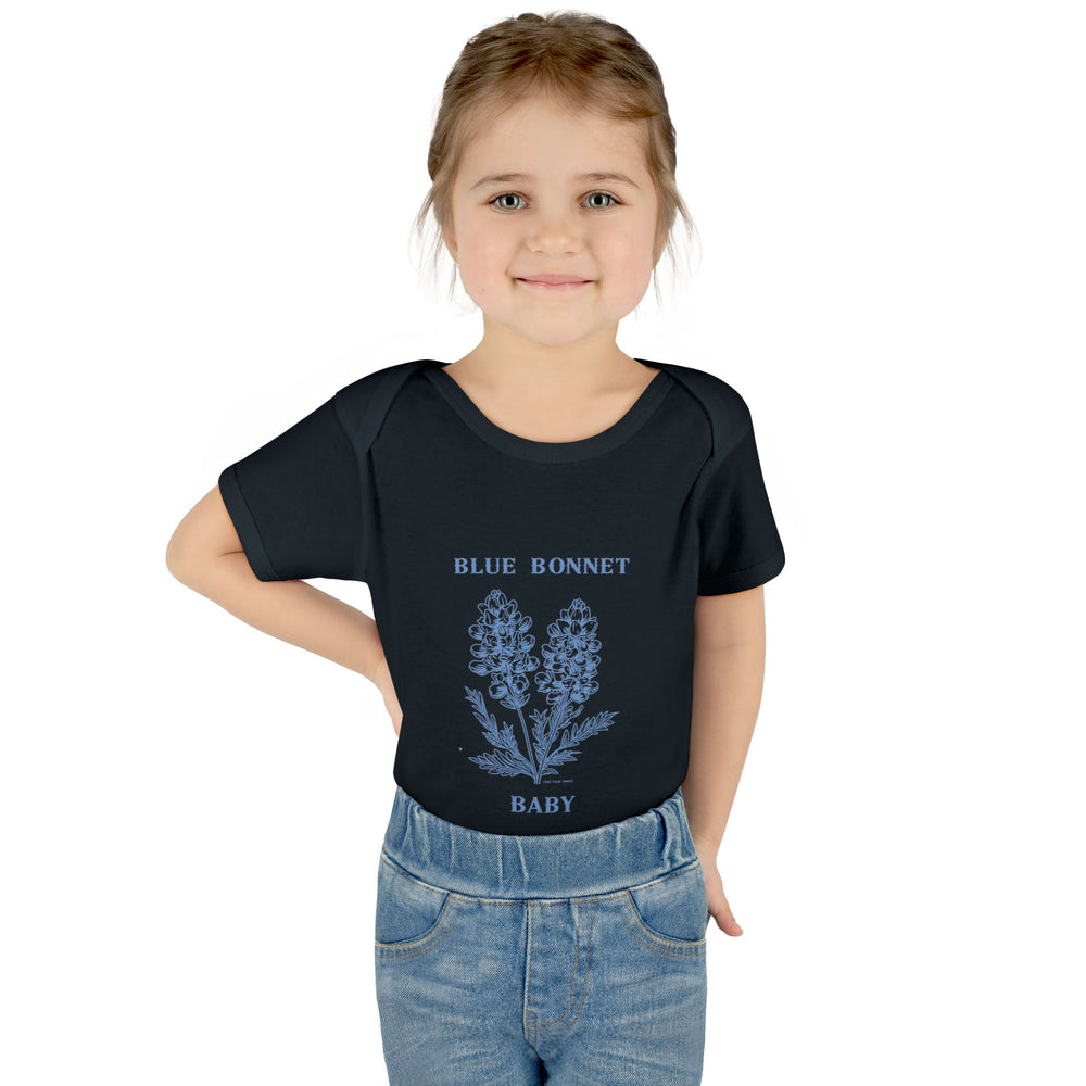 Blue Bonnet Baby Infant Baby Rib Bodysuit