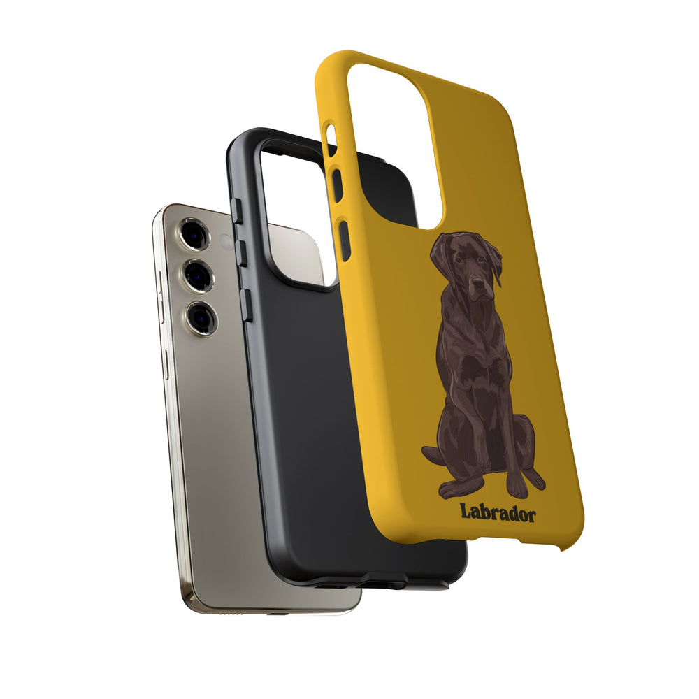 Chocolate Lab Protective Phone Case
