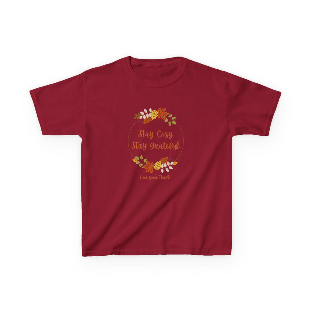 Stay Cozy Stay Grateful Kids Tee