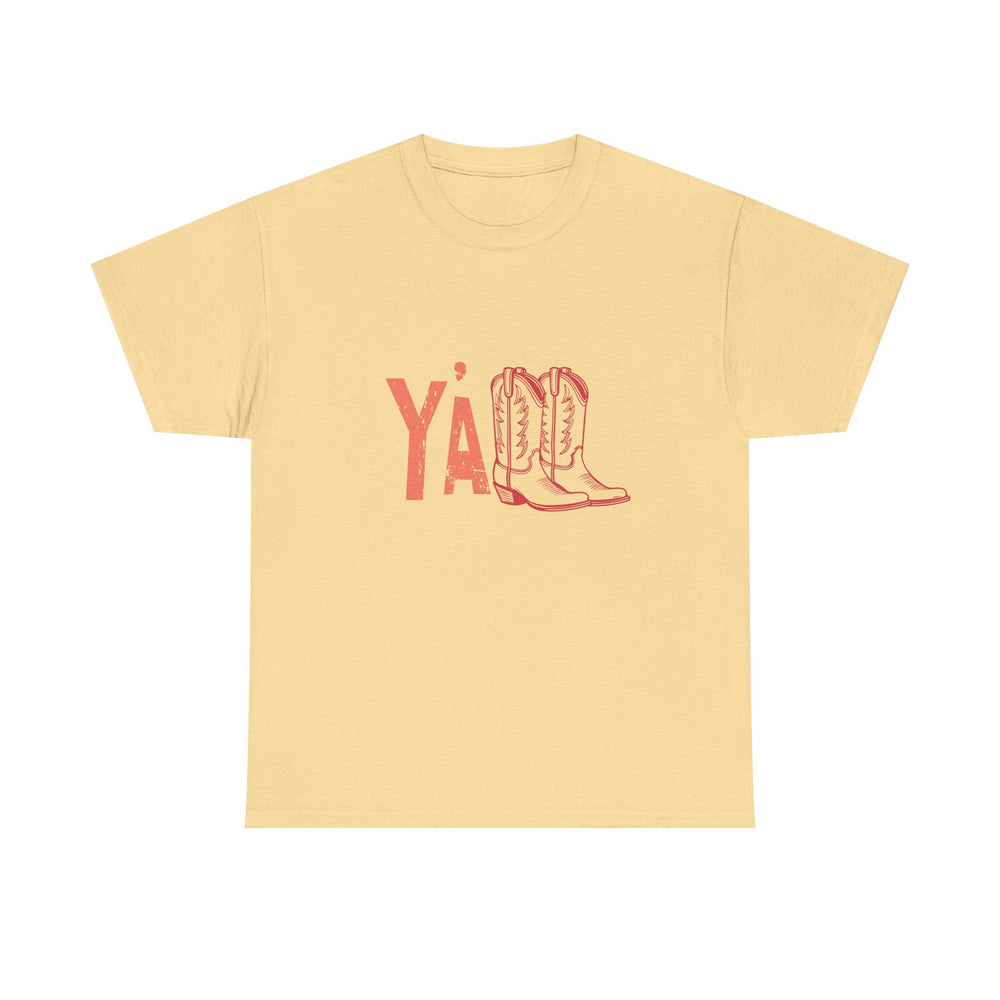 Y'ALL Cowboy Boots Tee