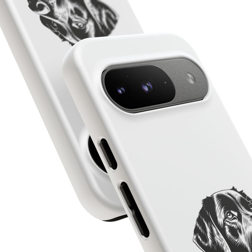 Black Lab Protective Phone Case