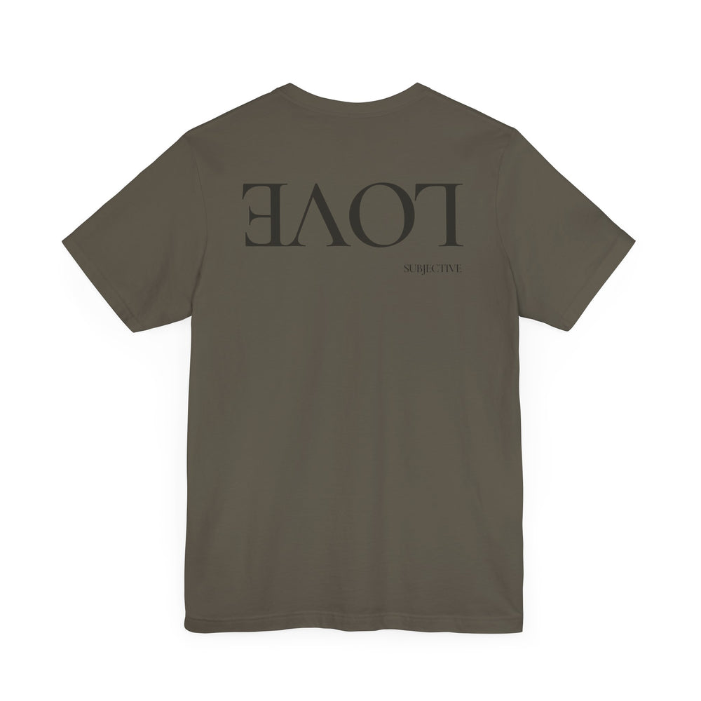 EVOL Subjective Men's Jersey Short Sleeve Tee – Love, Your Way ❤️