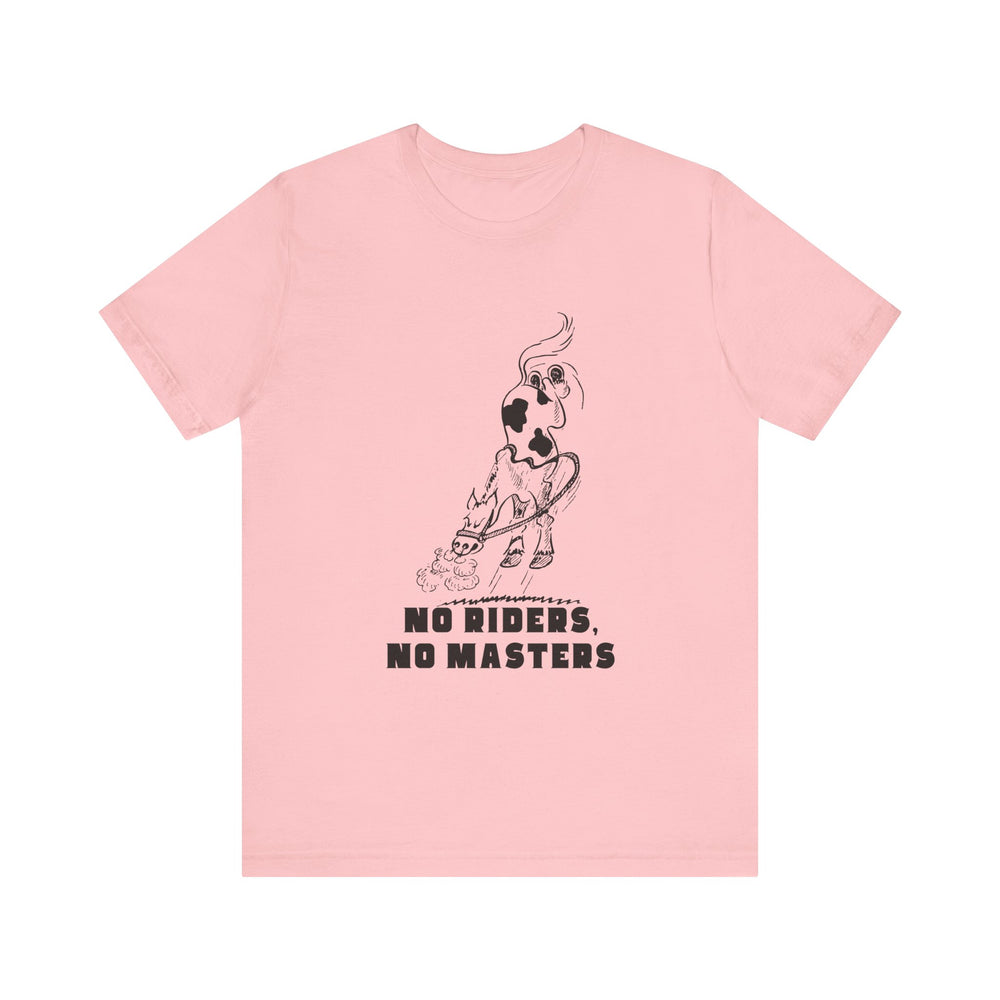 No Riders No Masters V.2 Jersey Short Sleeve Tee