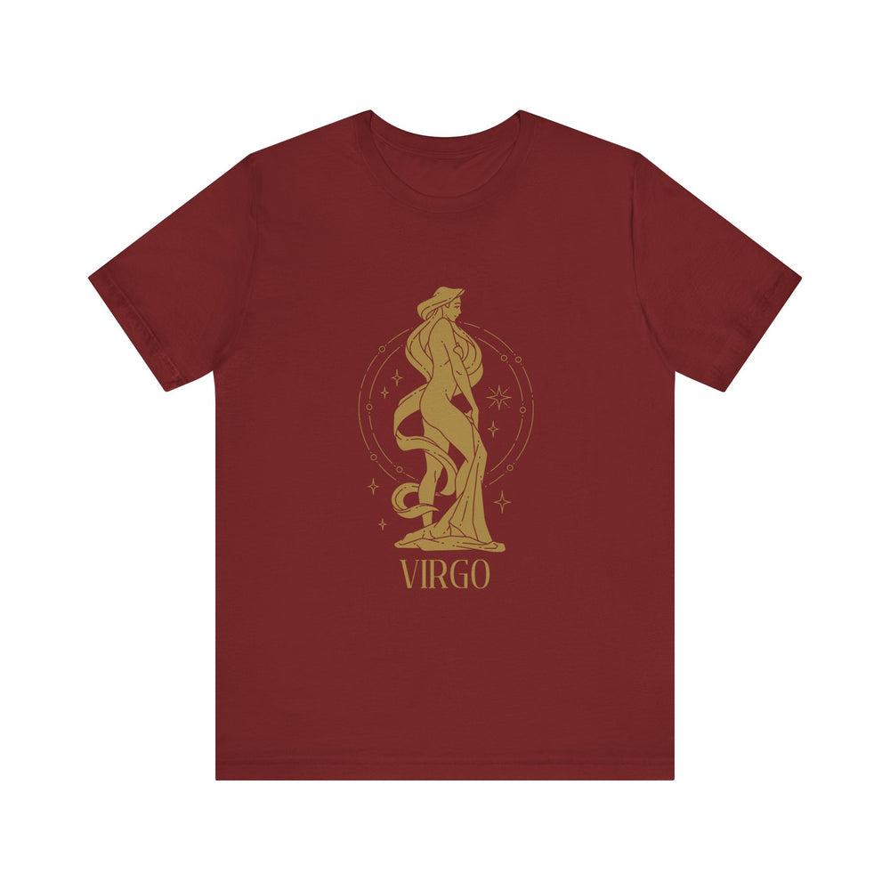 VIRGO zodiac Unisex Jersey Short Sleeve Tee