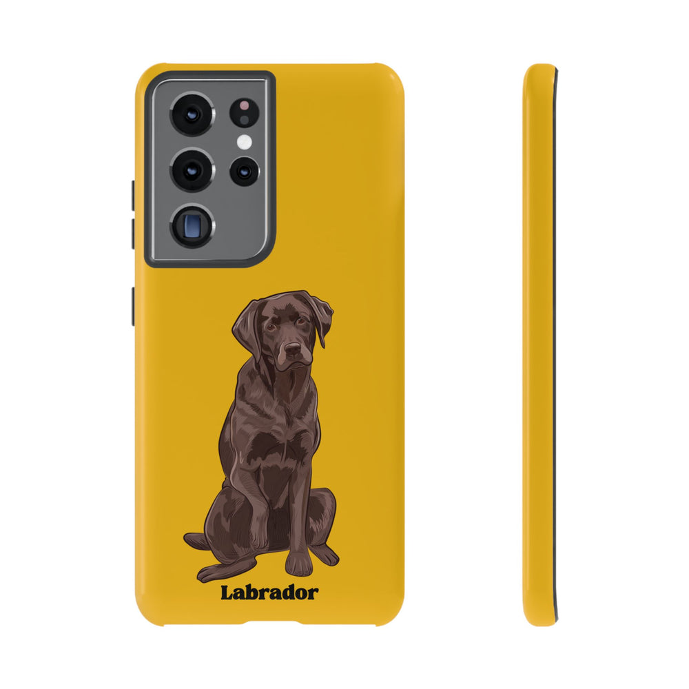 Chocolate Lab Protective Phone Case