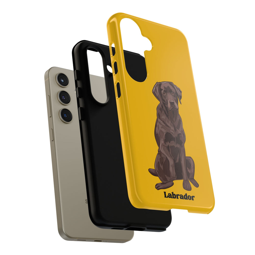 Chocolate Lab Protective Phone Case