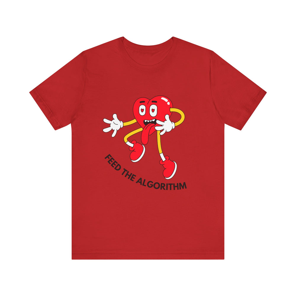 Feed The Algorithm Unisex Jersey Short Sleeve Tee