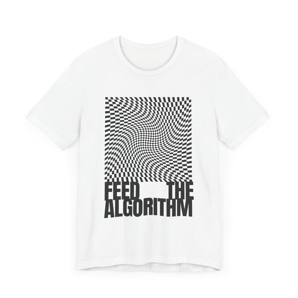Feed the Algorithm V3 Unisex Jersey Short Sleeve Tee