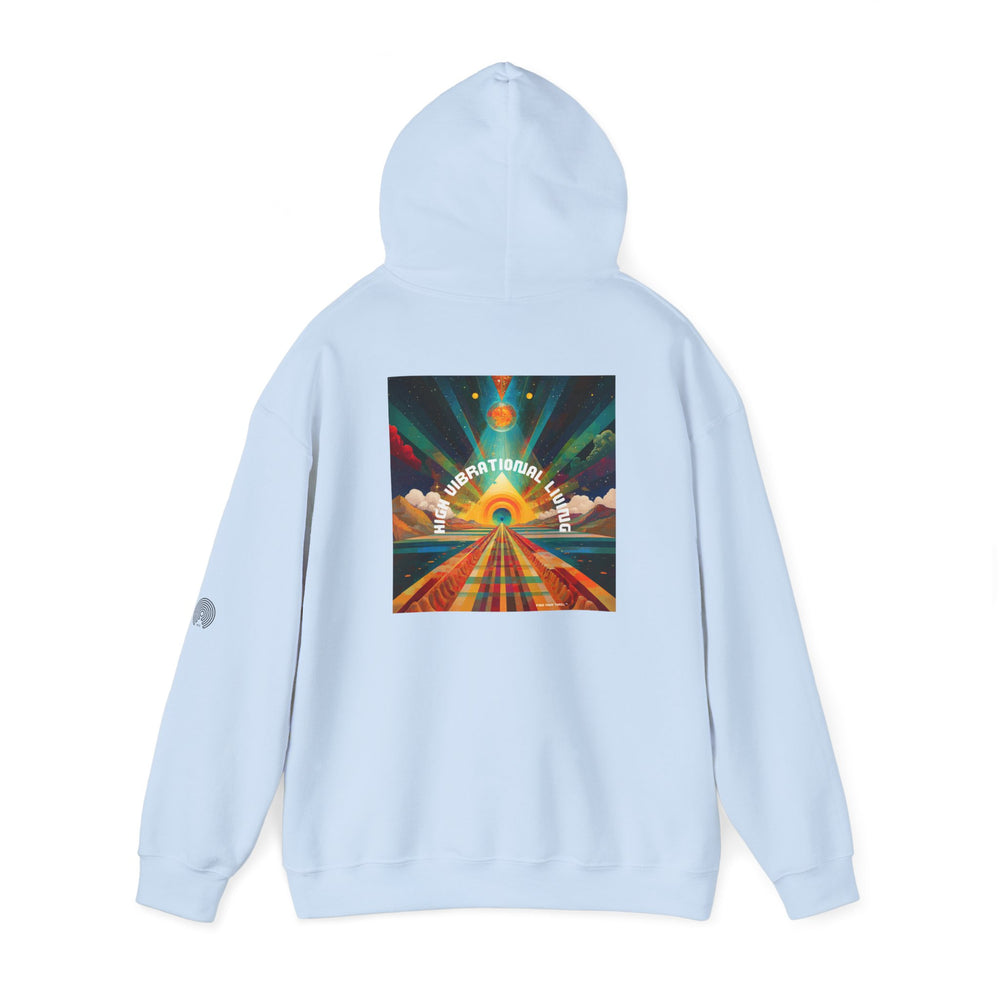 ✨ High Vibrational Living Hoodie