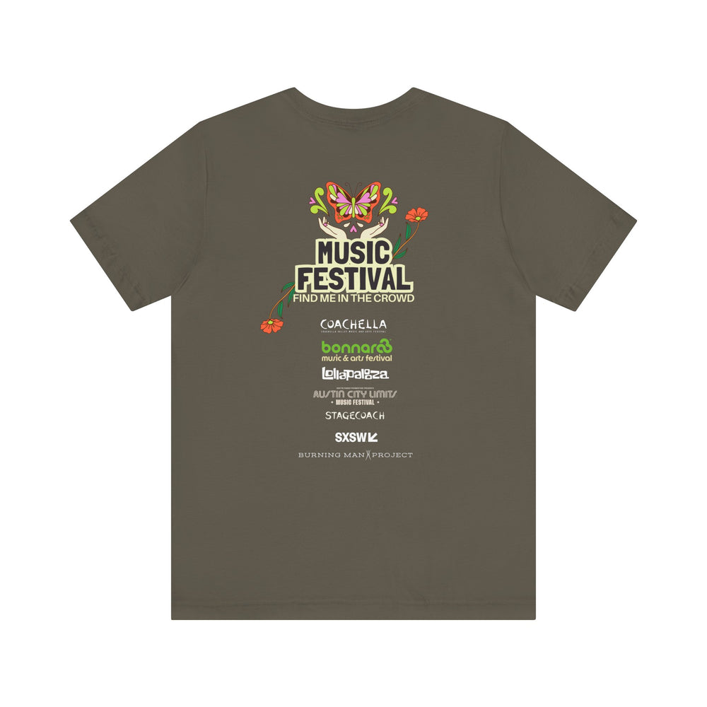 🎶 Music Festival Season Love – Find Me In the Crowd Tee