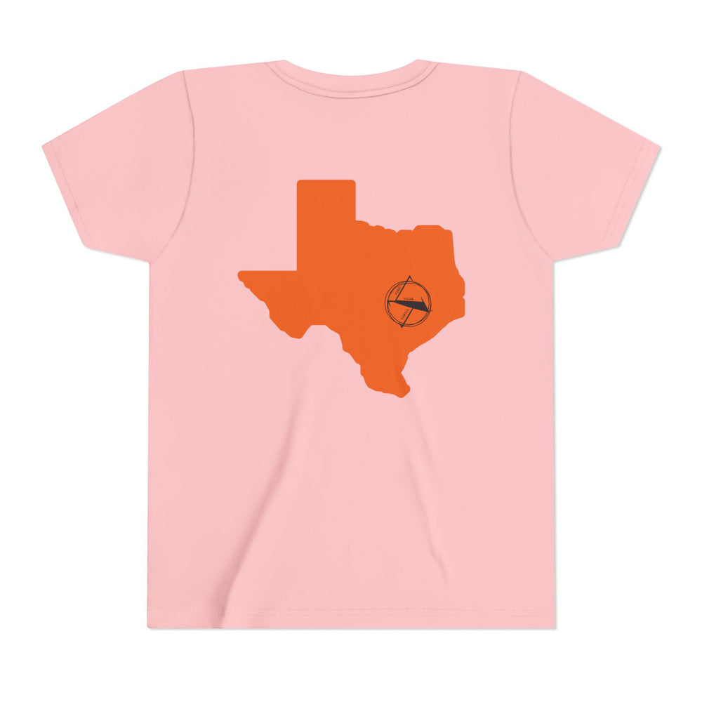 🤠 FYT ATX Youth Short Sleeve Tee – Texas State with ATX Circle Marker 🌟