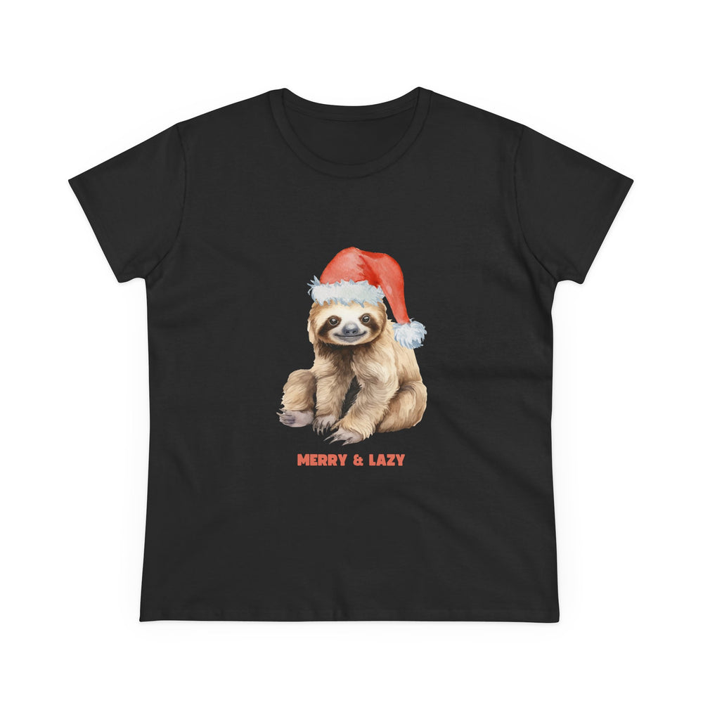 Sloth Christmas Women's Tee