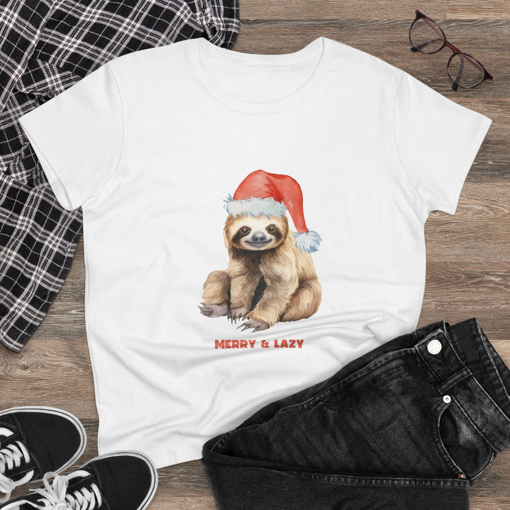 Sloth Christmas Women's Tee