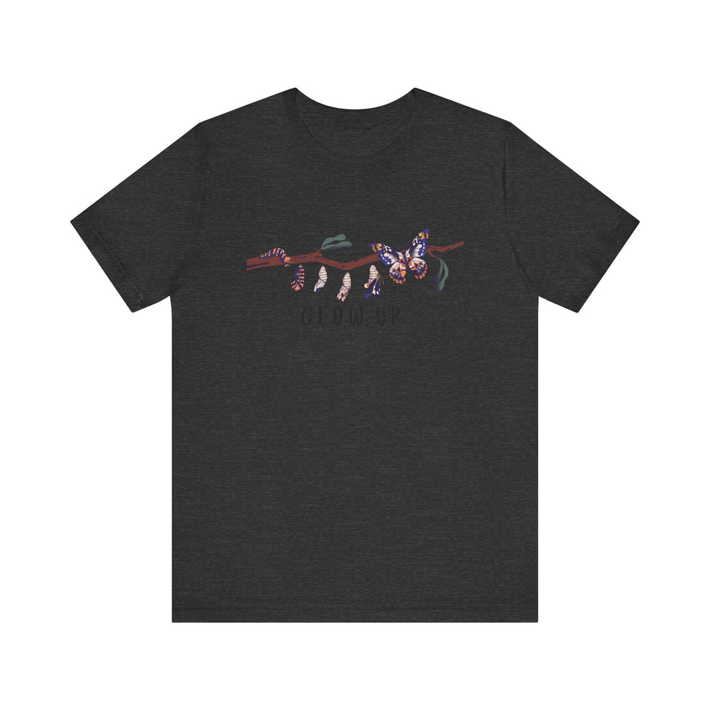 Glow Up Butterflies Jersey Short Sleeve Tee