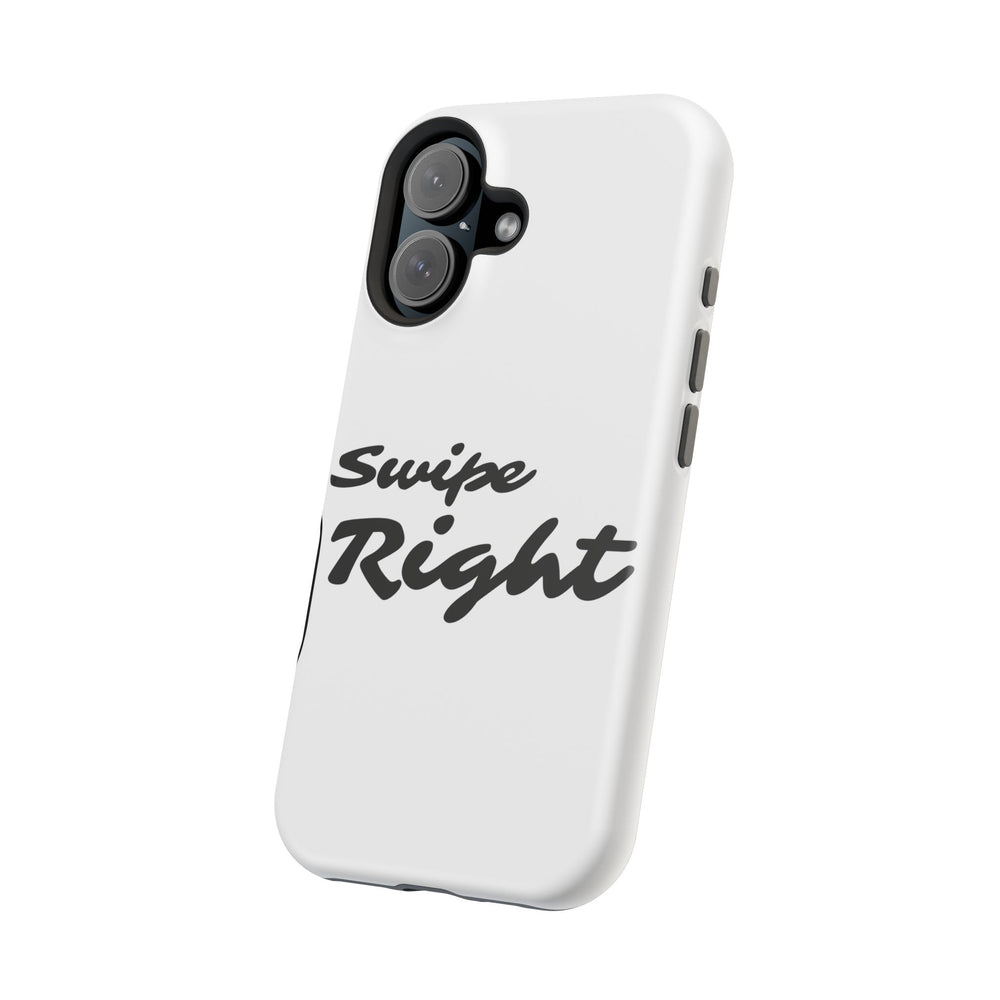 Swipe Right iPhone 16, 15 Magnetic Tough Cases - A Perfect Match for Your iPhone