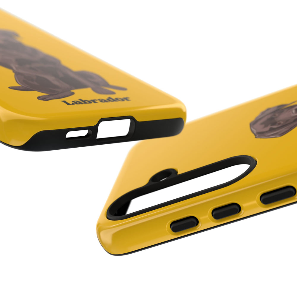 Chocolate Lab Protective Phone Case
