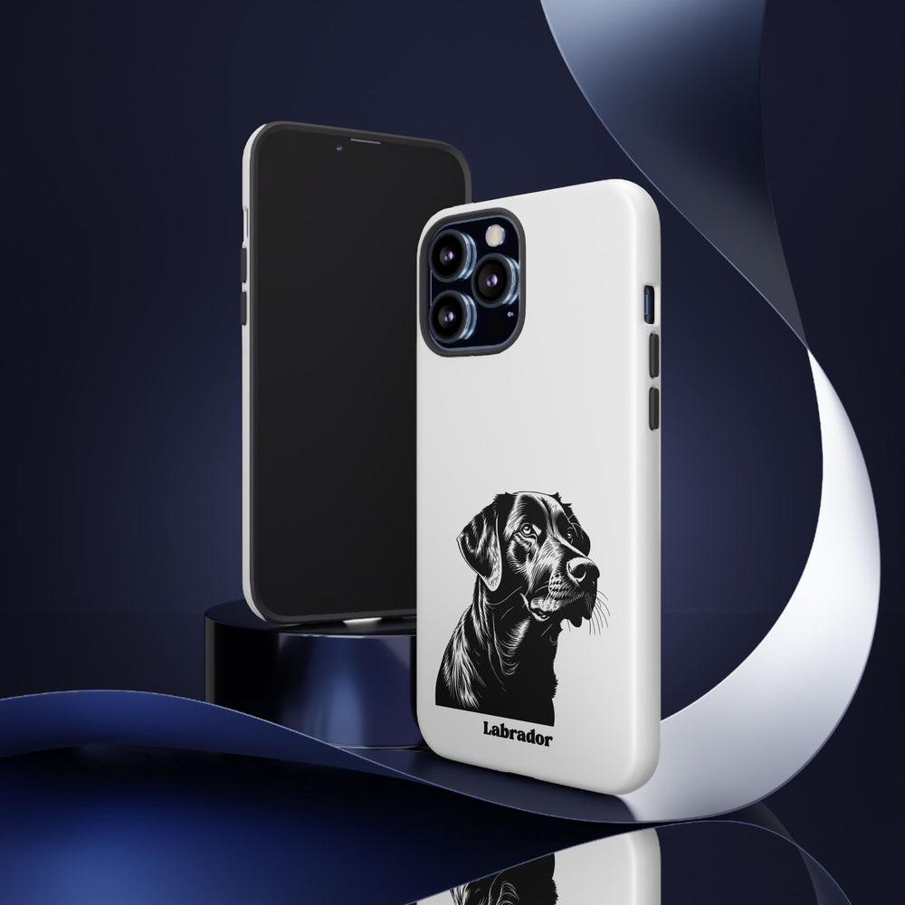 Black Lab Protective Phone Case