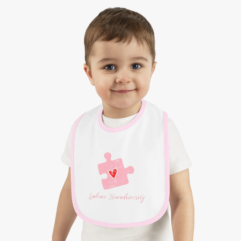 Embrace Neurodiversity Baby Jersey Bib