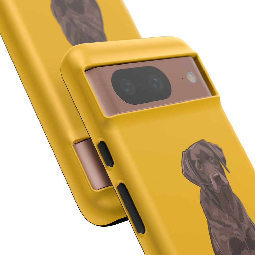 Chocolate Lab Protective Phone Case