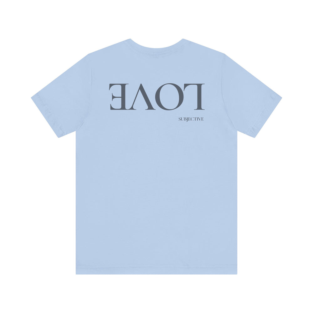 EVOL Subjective Men's Jersey Short Sleeve Tee – Love, Your Way ❤️