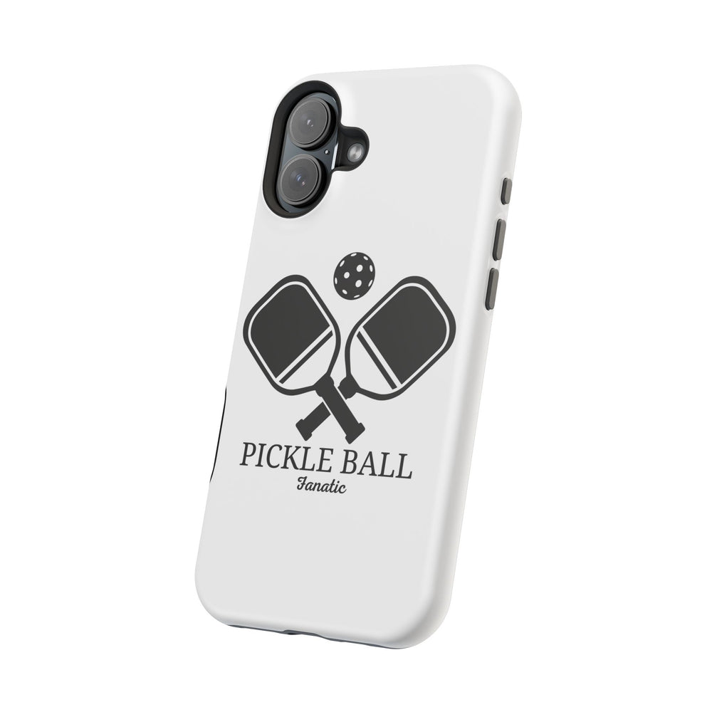 Pickleball Fanatic iPhone 15, iPhone 16 Magnetic Tough Cases