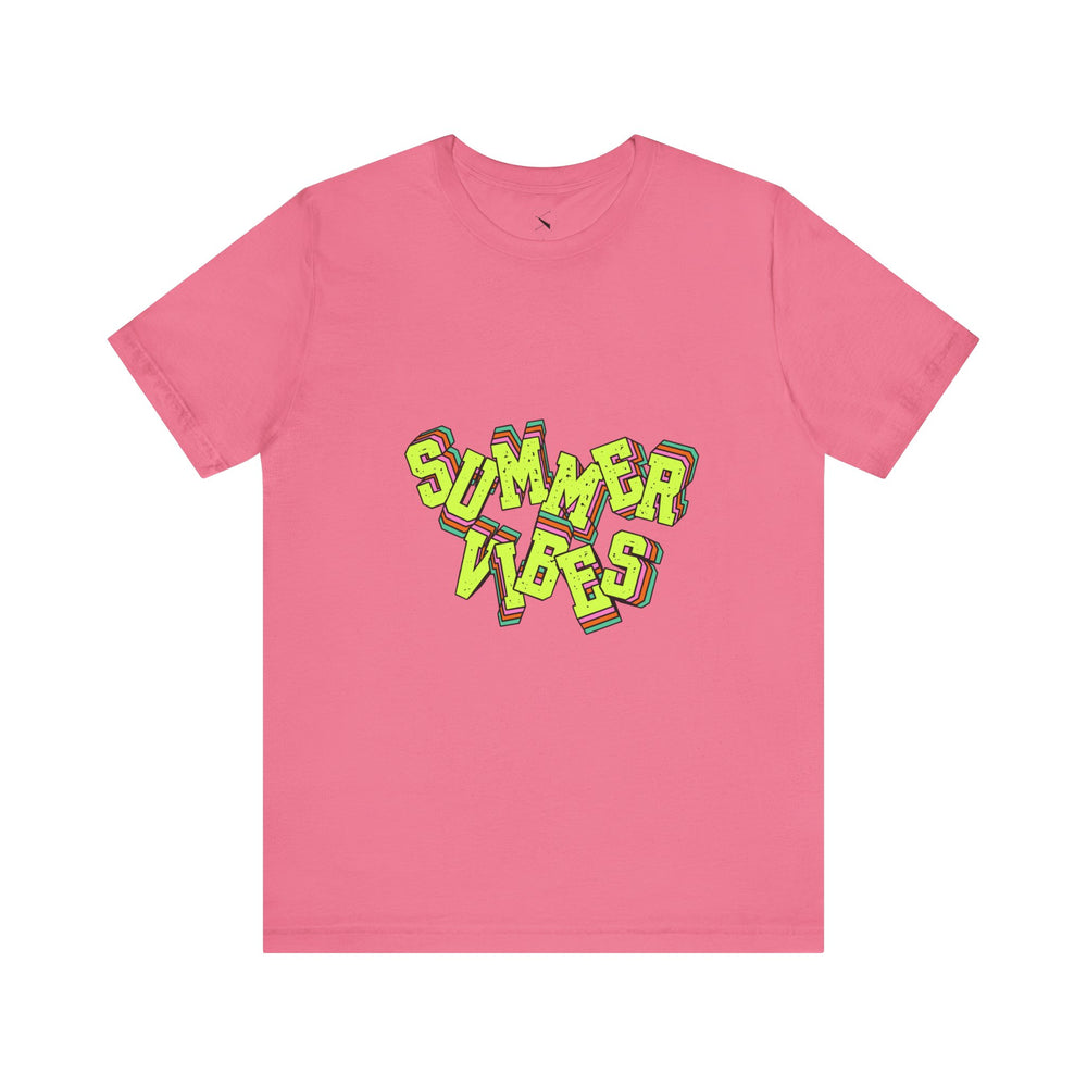 Summer Vibes Men's Jersey Tee