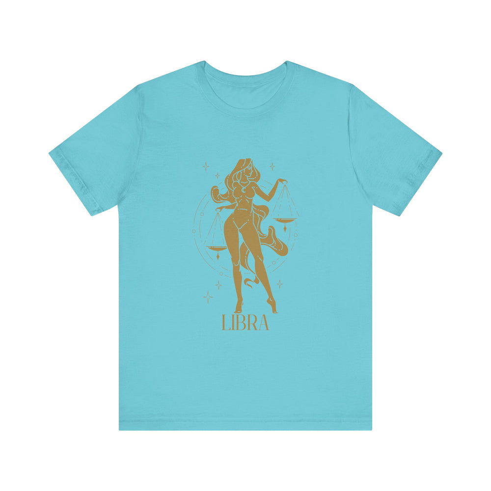 Libra Constellation Zodiac Short Sleeve Tee